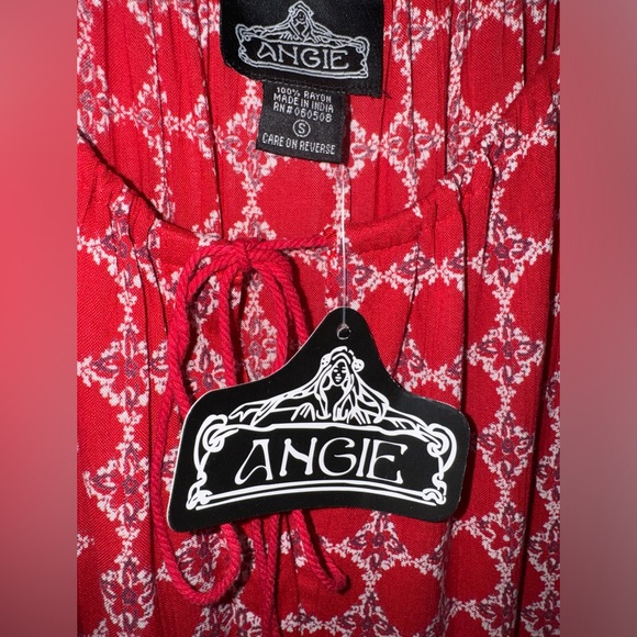 🌻 NWT! Angie Boho Peasant Blouse - Picture 3 of 7